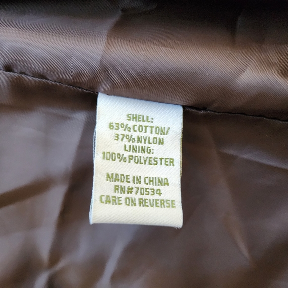 Orvis Trench Coat Rain Jacket Parka Lightweight Brown Womens Size L - Picture 13 of 13